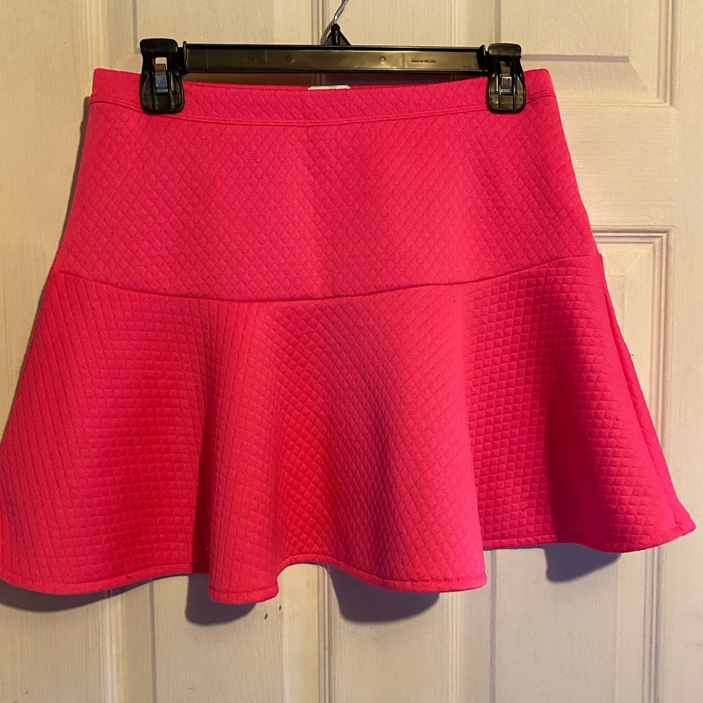 Fabulous pink mini skirt